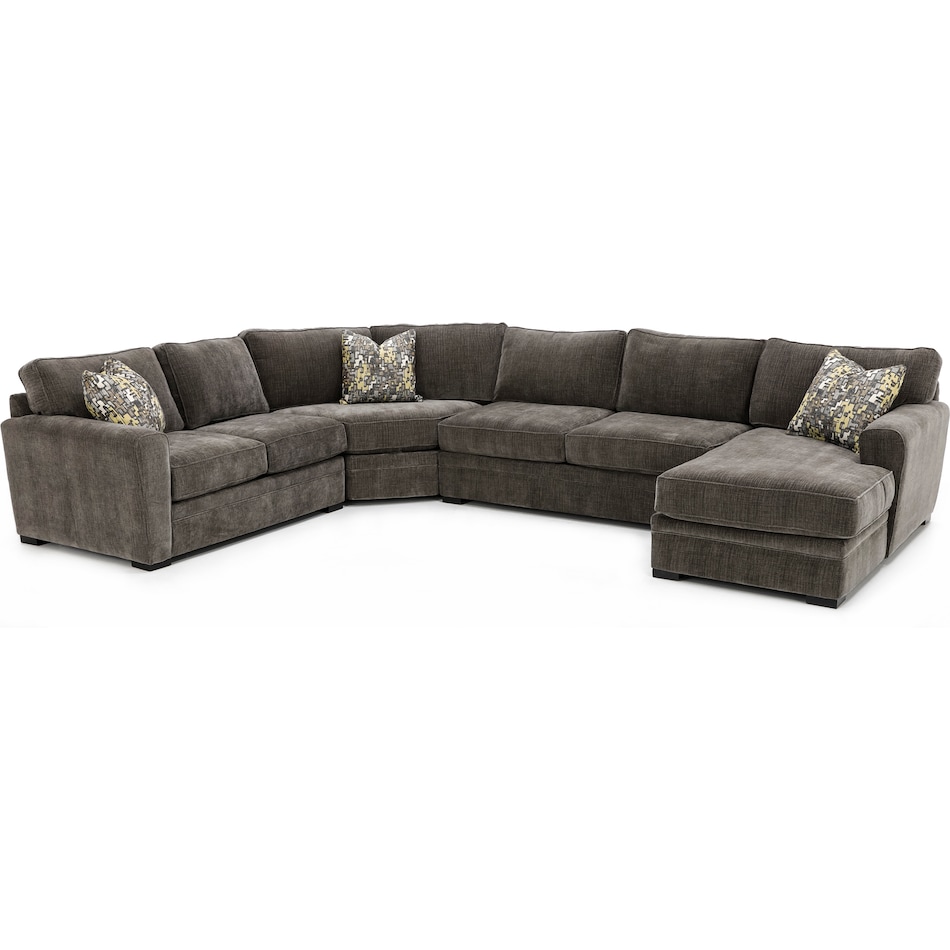 jonathan louis brown sta fab sectional pieces zpkg  