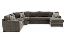 jonathan louis brown sta fab sectional pieces zpkg  