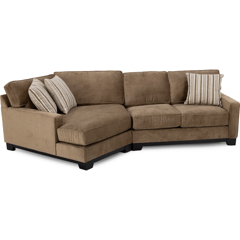 jonathan louis brown sta fab sectional pieces pkg  