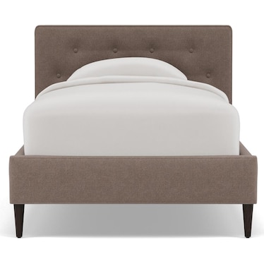 38" Modern Upholstered Bed