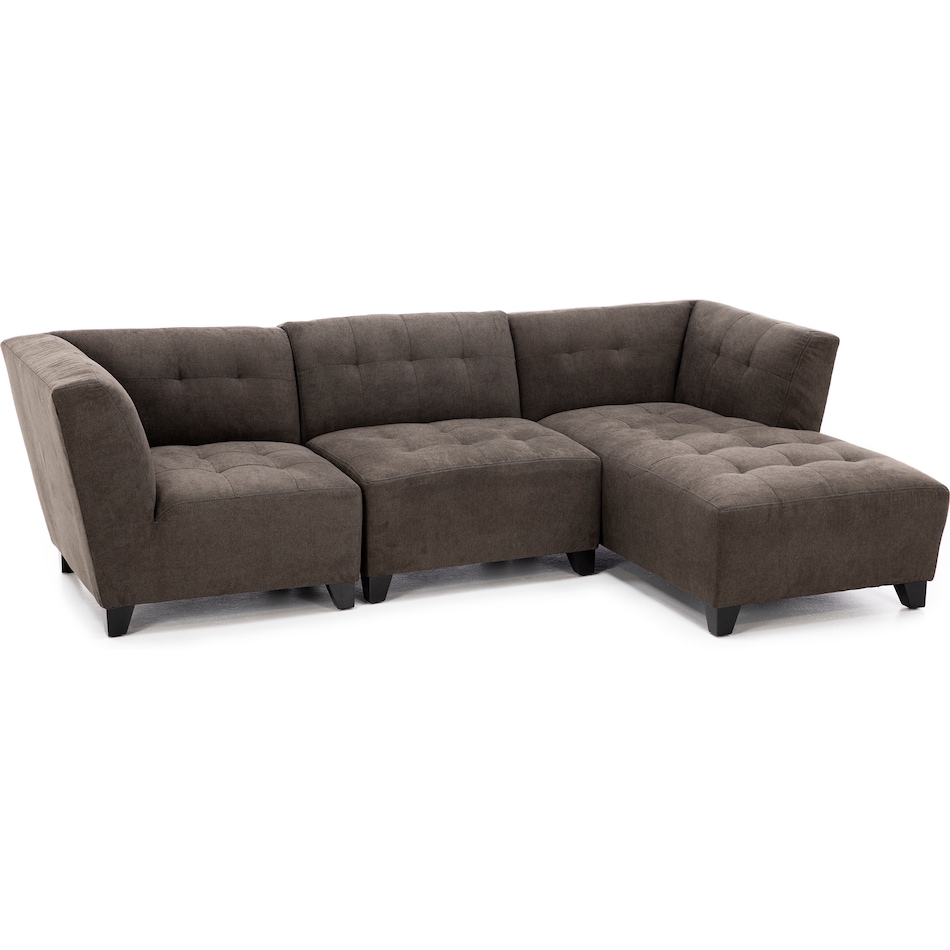 jonathan louis charcoal sta fab sectional pieces pkg  