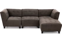 jonathan louis charcoal sta fab sectional pieces pkg  