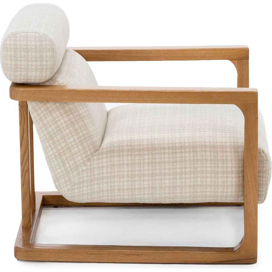 jonathan louis cream accent chair z  