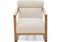 jonathan louis cream accent chair z  
