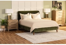 jonathan louis green queen bed package uqp  
