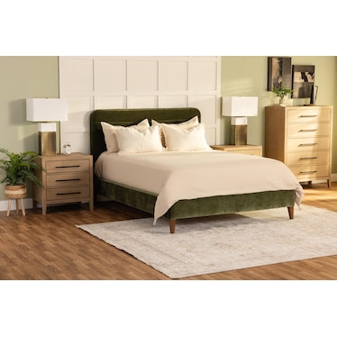 Classic 50" Upholstered Bed