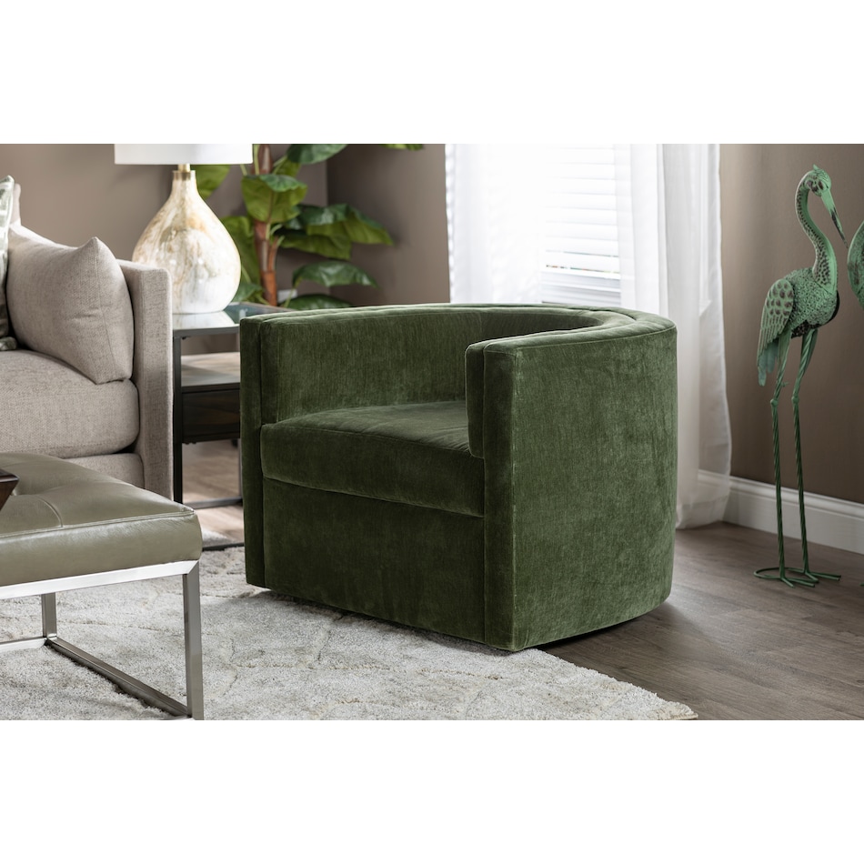 jonathan louis green swivel chair lifestyle image z  