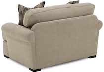 jonathan louis grey chair and a half z  