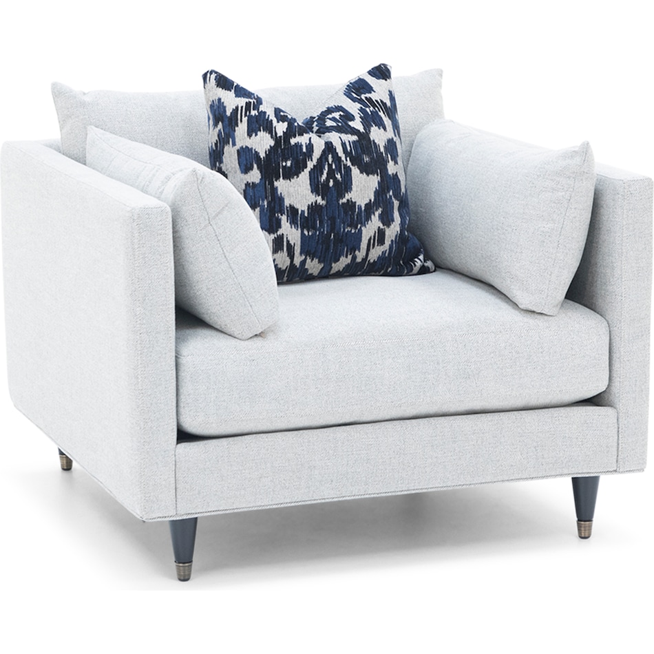 jonathan louis grey chair   