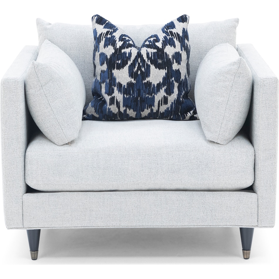jonathan louis grey chair   