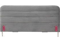 jonathan louis grey king bed headboard   