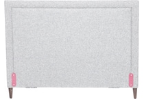 jonathan louis grey queen bed headboard   