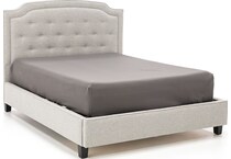 jonathan louis grey queen bed package q  
