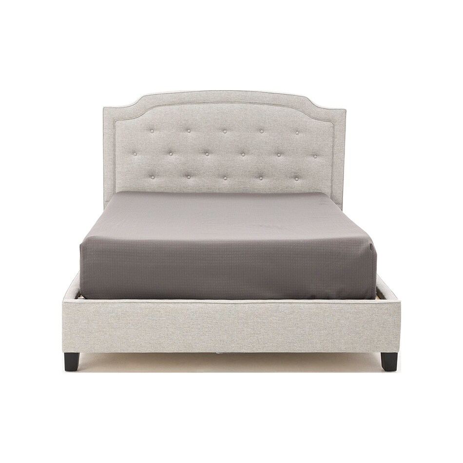 jonathan louis grey queen bed package q  