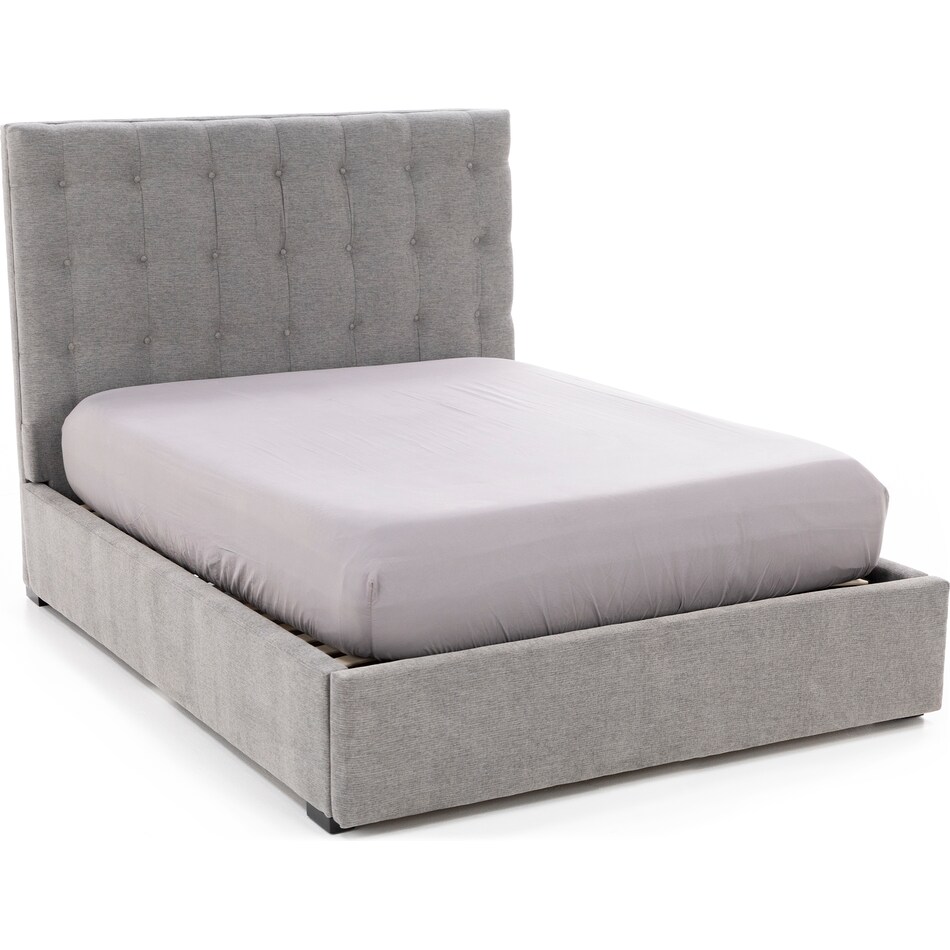 jonathan louis grey queen bed package qpk  