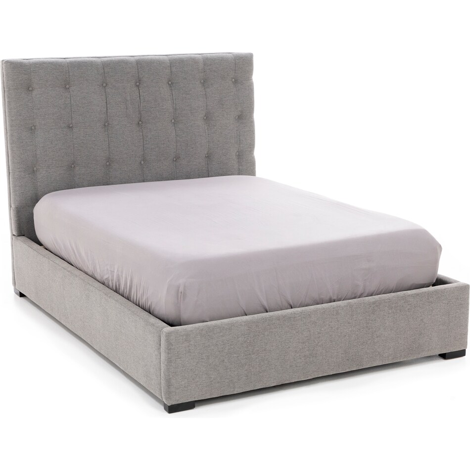 jonathan louis grey queen bed package qpk  