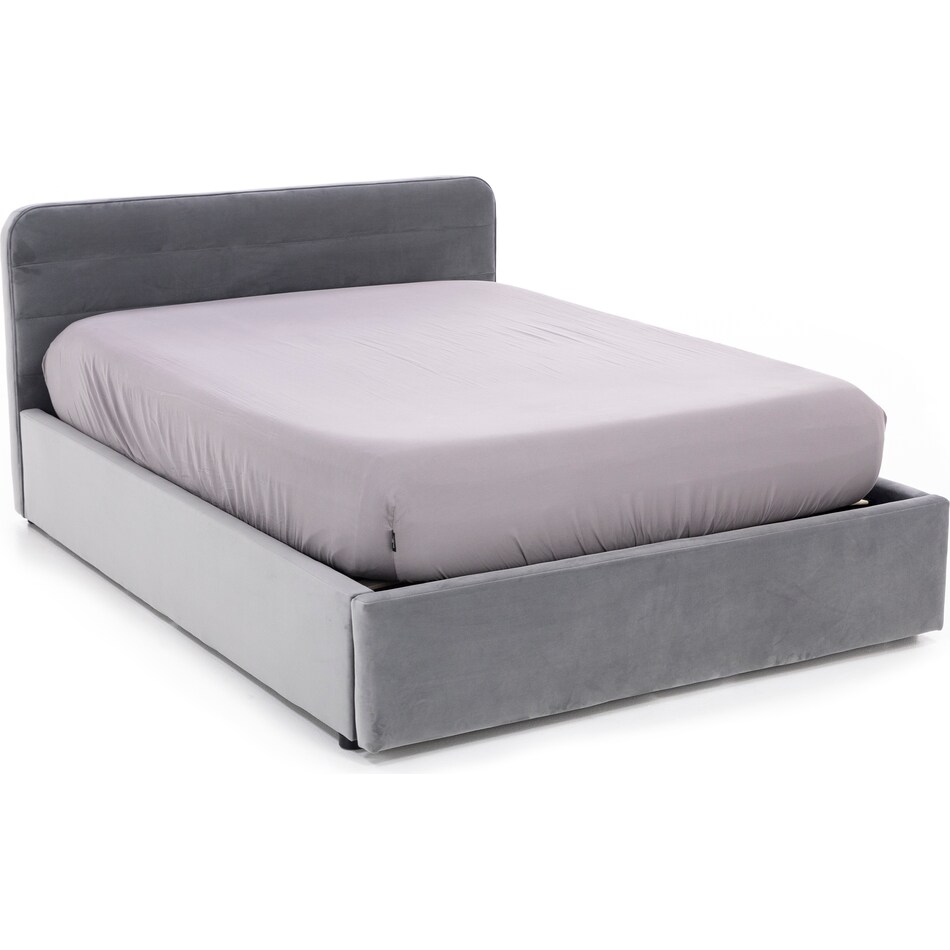 jonathan louis grey queen bed package qpk  