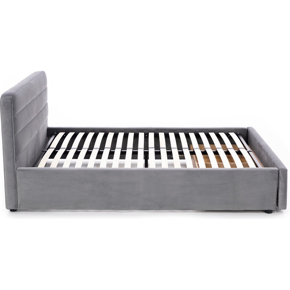jonathan louis grey queen bed package qpk  