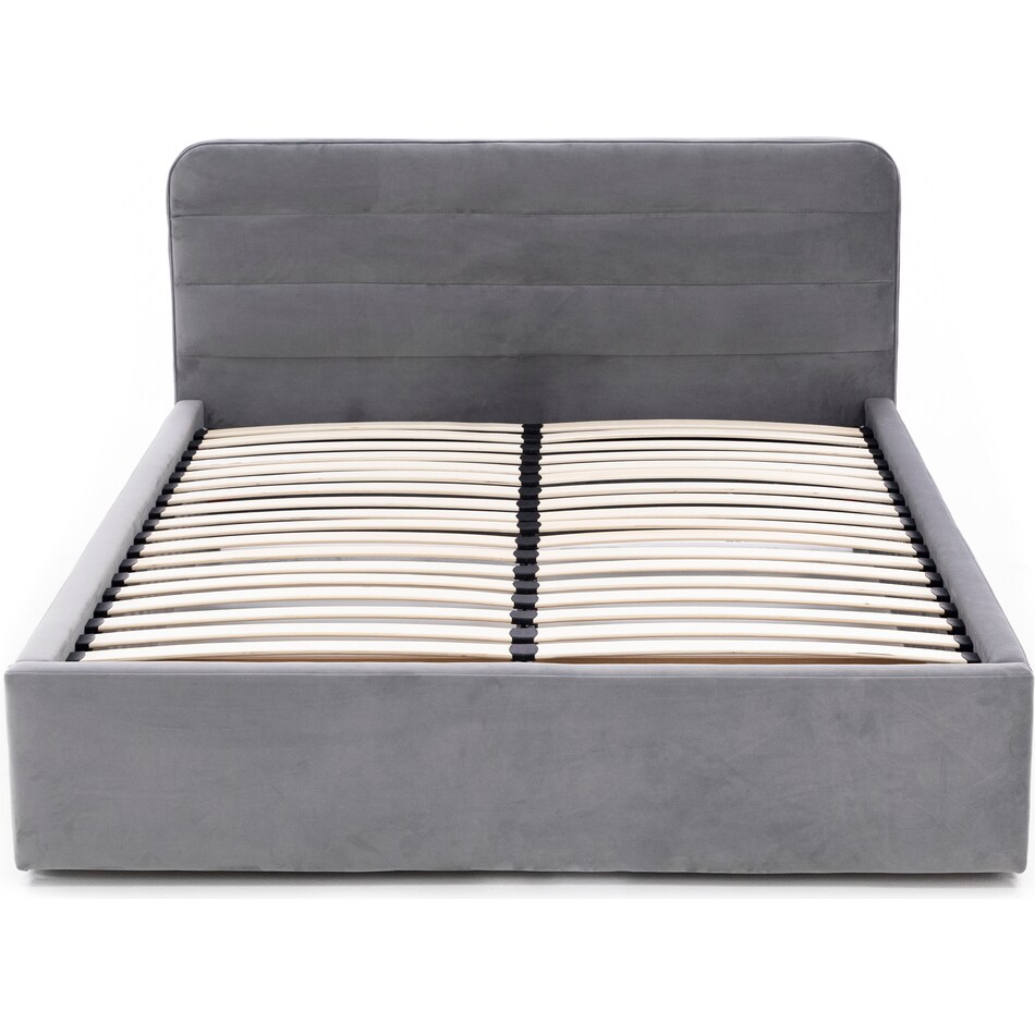 jonathan louis grey queen bed package qpk  