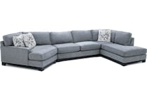 jonathan louis grey sta fab sectional pieces zpkg  