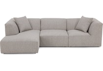 jonathan louis grey sta fab sectional pieces pkg  