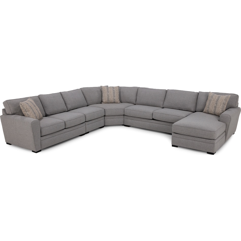 jonathan louis grey sta fab sectional pieces pkg  