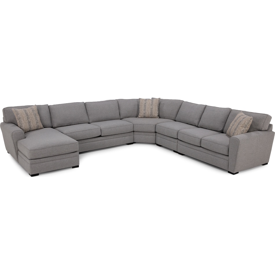 jonathan louis grey sta fab sectional pieces pkg  