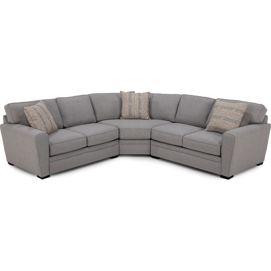 jonathan louis grey sta fab sectional pieces pkg  