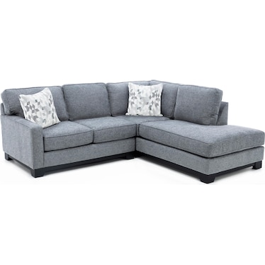 Gemini 2-Pc. Chaise Sofa