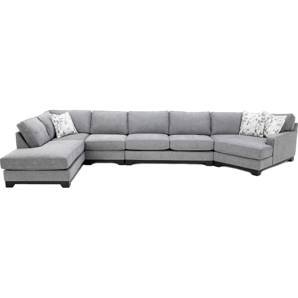 jonathan louis grey sta fab sectional pieces pkg  