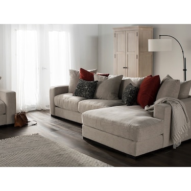 Lombardy 2-Pc. Chaise Sofa