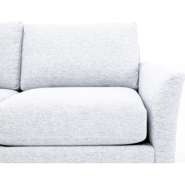 Nova 4-Pc. Sectional Left-Facing in Tech Pebble