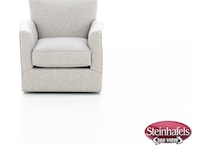jonathan louis grey swivel chair  image   