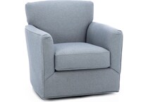 jonathan louis grey swivel chair   