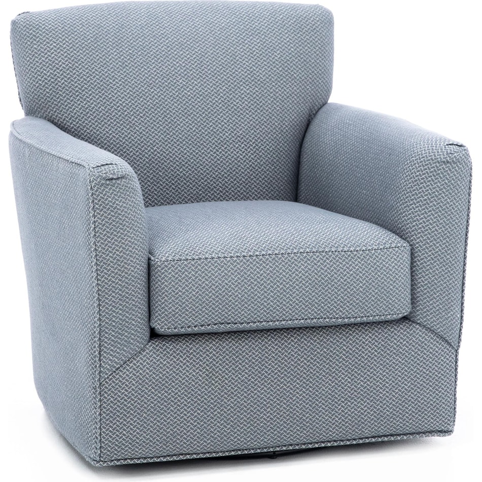 jonathan louis grey swivel chair   