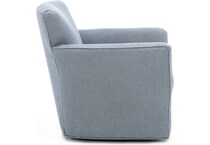 jonathan louis grey swivel chair   