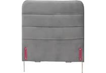 jonathan louis grey twin bed headboard   