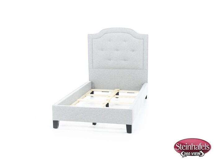 jonathan louis grey twin bed package  image t  