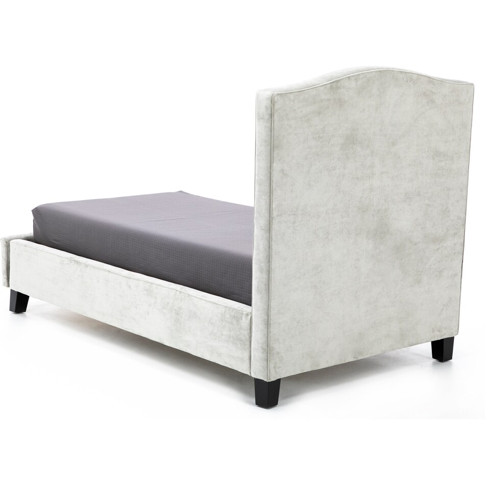 jonathan louis grey twin bed package tus  
