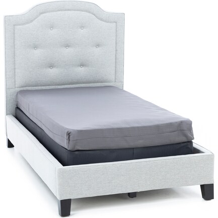 Sabrina Twin Upholstered Bed