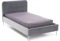 jonathan louis grey twin bed package tpk  