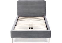 jonathan louis grey twin bed package tpk  