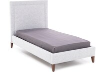 jonathan louis grey twin bed package tpk  