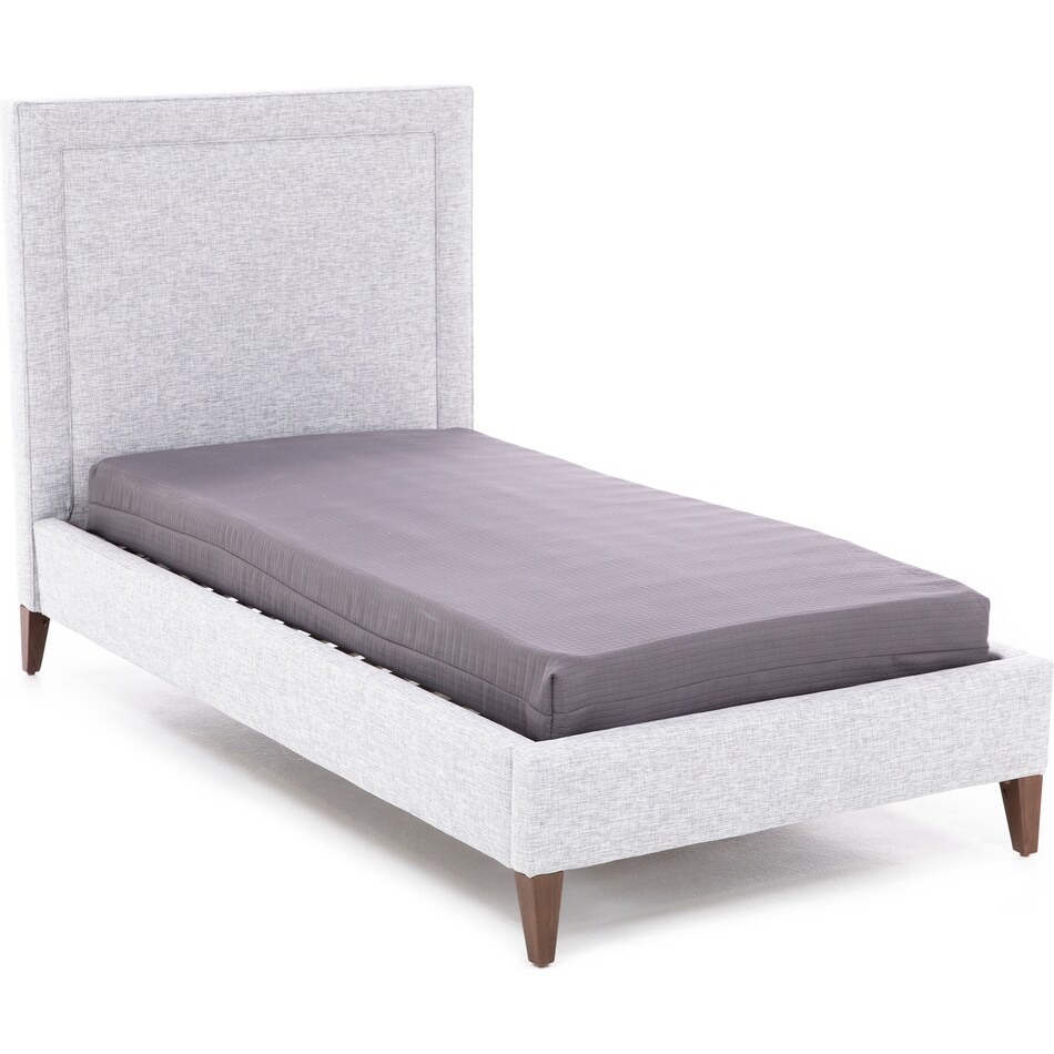 jonathan louis grey twin bed package tpk  