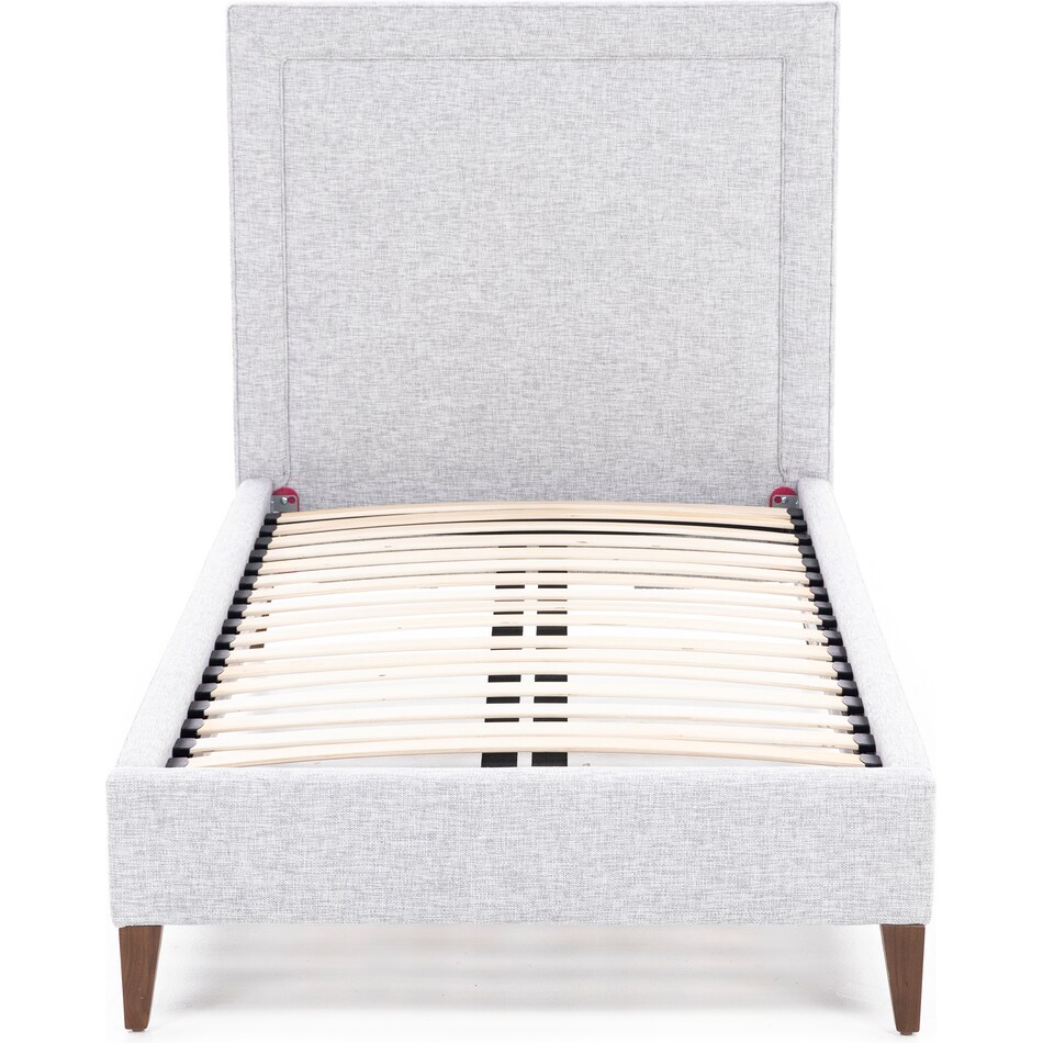 jonathan louis grey twin bed package tpk  