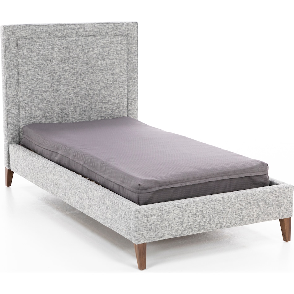 jonathan louis grey twin bed package tpk  