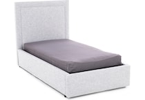 jonathan louis grey twin bed package tpk  