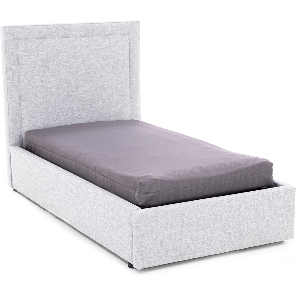jonathan louis grey twin bed package tpk  