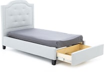 jonathan louis grey twin bed package ts  