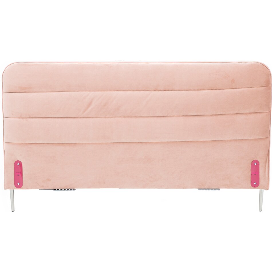 jonathan louis red king bed headboard   